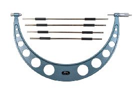 Bügelmessschraube mit auswechselbarem Messamboss 400-500 mm Produktbild