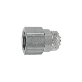 Gerade Aufschraubverschraubung, G 1/4 i., Schlauch 6/4, ES 1.4571 Produktbild
