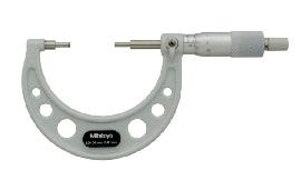 Bügelmessschraube mit kleinen Messflächen 25-50 mm, 3 mm Messfläche Produktbild