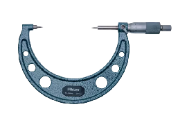 Bügelmessschraube mit Hartmetallspitzen 75-100 mm, 15° Spitze Produktbild