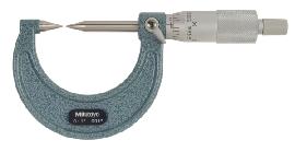 Bügelmessschraube mit gehärteten Spitzen 0-1", 30° Spitze Produktbild