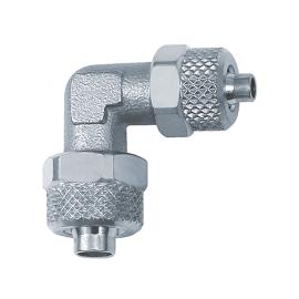 Winkelverbinder, red., für Schlauch 8/6 - 6/4 mm, SW 10, MS vern. Produktbild