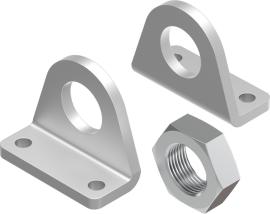 HBN-20/25X2 Fußbefestigung Produktbild