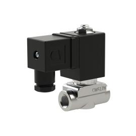 2/2 MV, NC, ES, G1/4, DN 4,0, PN 0-8, NBR, direktg., 24V DC Produktbild