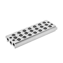 Mehrfach-Grundplatte 7-fach »BASIC«, G 1/8 Produktbild