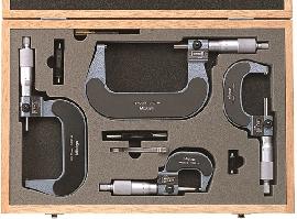 Bügelmessschraube im Satz 0-100 mm (4 Stk.) Produktbild