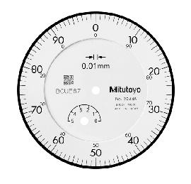 Dial Gauge, Lug Back, ISO Type 5mm, 0,01mm, Nr. 2044A Produktbild