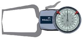 Tastarm-Messuhr Außenmessung 0-20mm, 0,01mm, Nr. 209-405 Produktbild