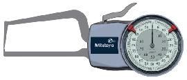 External Dial Caliper Gauge 0-0,8", 0,0005", Nr. 209-457 Produktbild