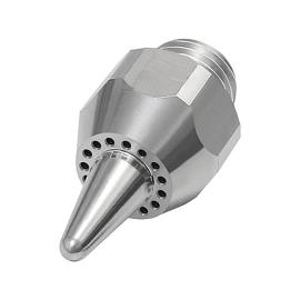 Lärmarme Runddüse, M12x1,25, Aluminium, Düsen-Außen-ø 13 mm Produktbild