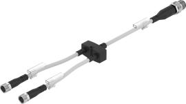 NEDY-L2R1-V1-M8G3-U-0.3L-M12G4-2.5R Verteiler Produktbild