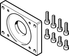 EAMF-A-38B-40A Motorflansch Produktbild