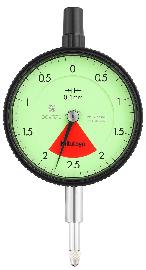 Messuhr, flache Rückwand, ISO Ausführung 2, Nr. 2928AB Produktbild