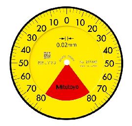 Messuhr, flache Rückwand, ISO Ausführung 2, Nr. 2973AB Produktbild