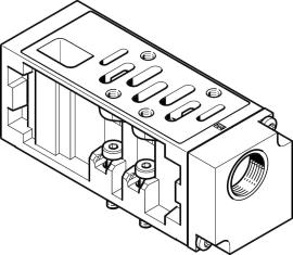 VABF-S1-2-P1A3-G12 Vertikal-Versorgungsplatte Produktbild