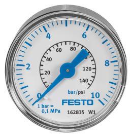 MA-50-10-1/4-EN Manometer Produktbild