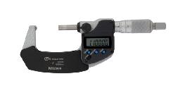 Digitale Bügelmessschraube mit sphärischem Amboss Zoll/Metrisch, 1-2", IP65 Produktbild