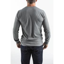 HTLSGR-XXL HYBRID-SHIRT LANG GRAU Produktbild