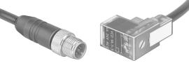 KMEB-2-24-M12-0,5-LED Steckdosenleitung Produktbild