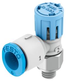 VFOE-LS-T-M5-Q6 Drossel-Rückschlagventil Produktbild