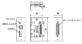 RS232C/USB Interface, Nr. 06AET993 Produktbild