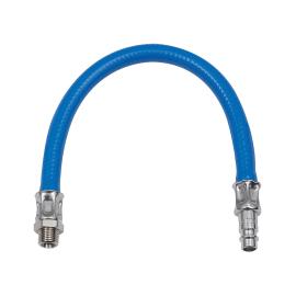 Vibrationsdämpfer mit 300 mm PVC-Schlauch, Nippel NW 8, G 3/8 AG Produktbild