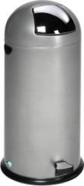 Abfallsammler 52 l silber 890x380 mm VAR Produktbild