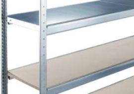 Weitspann-Komplettregal mit Spanplatte Produktbild