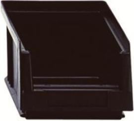 Sichtlagerkasten PLKL 4 B105xT164xH75 mm ESD leitfähig schwarz LA-KA-PE Produktbild