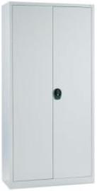 Flügeltürenschrank FORMAT4 Böden, 50kg Traglast B935xT400xH1950mm RAL 7035 Produktbild