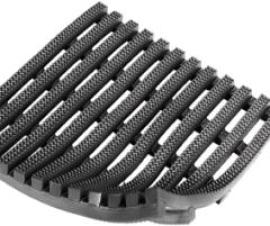 Bodenrost YOGA ROLL Oil schwarz B60 cm x max.L 10 m Zuschnitt pro Laufmeter Produktbild