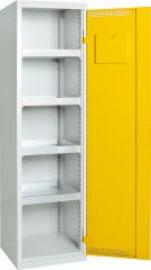 Umweltschrank BASIC plus 1800x500x500 gelb Produktbild