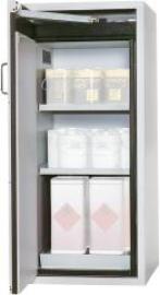 Schrank S-Classic 600x1290 1Tür,3Wbö,grau Produktbild