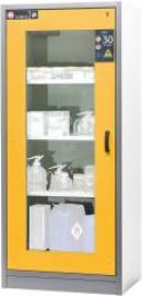 Schrank Q-Classic-30 Fenster 1Tür 3FB,Gelb Produktbild