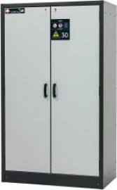 Schrank Q-Classic-30 1164x1947 2Tür.3FB,Grau Produktbild