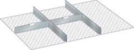 Schlitz/Trennwand-Set für FH 250 mm 54x36 E 4-teilig Produktbild