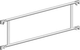 Doppel-Geländer L 2850 mm Produktbild