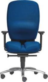 Profi-Bandscheibenstuhl Männersitz blau belastbar bis 120 kg Produktbild