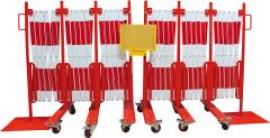 Scherengitter L 2x8000 mm rot/weiß Produktbild