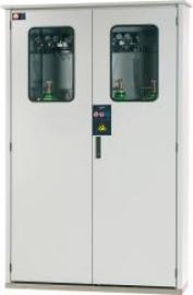 Druckgasflaschenschrank einw. 5x50 Liter Fenster Produktbild