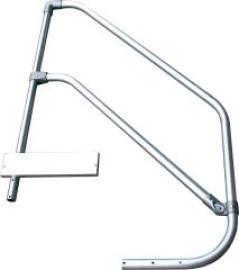 Alu-Geländer einseitig passend für 5 Stufen Produktbild