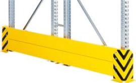 Rammschutzwand für Doppelregal T800 mm inkl.Distanzstück 200 mm Meta MULTIPAL Produktbild