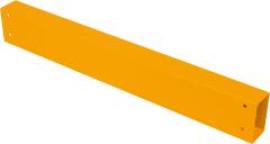 Balken für Geländer L1000xB140xT80 mm Stahl,verz/gelb RAL1023 Produktbild