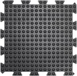 Anti-Ermüdungsfliese Bubblemat Connect Mittelstück B50xL50 cm schwarz Produktbild