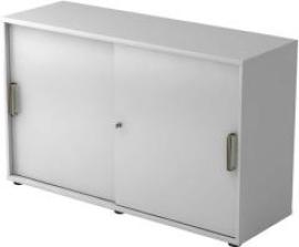 Schiebetürenschrank 120x40x74,8cm Grau Produktbild