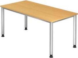 Schreibtisch Buche 1600x800 mm H-Serie Produktbild