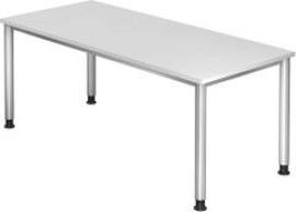 Schreibtisch Weiß 1800x800 mm H-Serie Produktbild
