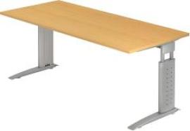 Schreibtisch US19 180x80 Buche Produktbild
