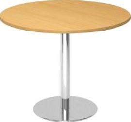 Besuchertisch Buche/ChromD 1000mm Produktbild