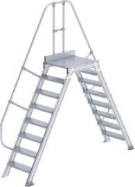 Überstieg 60 Grad 8 Stufen B 600 mm lichte Höhe 1890 mm Ausladung 3180 mm Produktbild